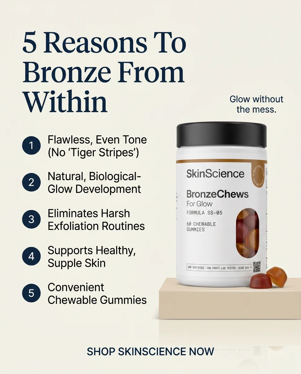 BronzeChews sunless tan — ad 4