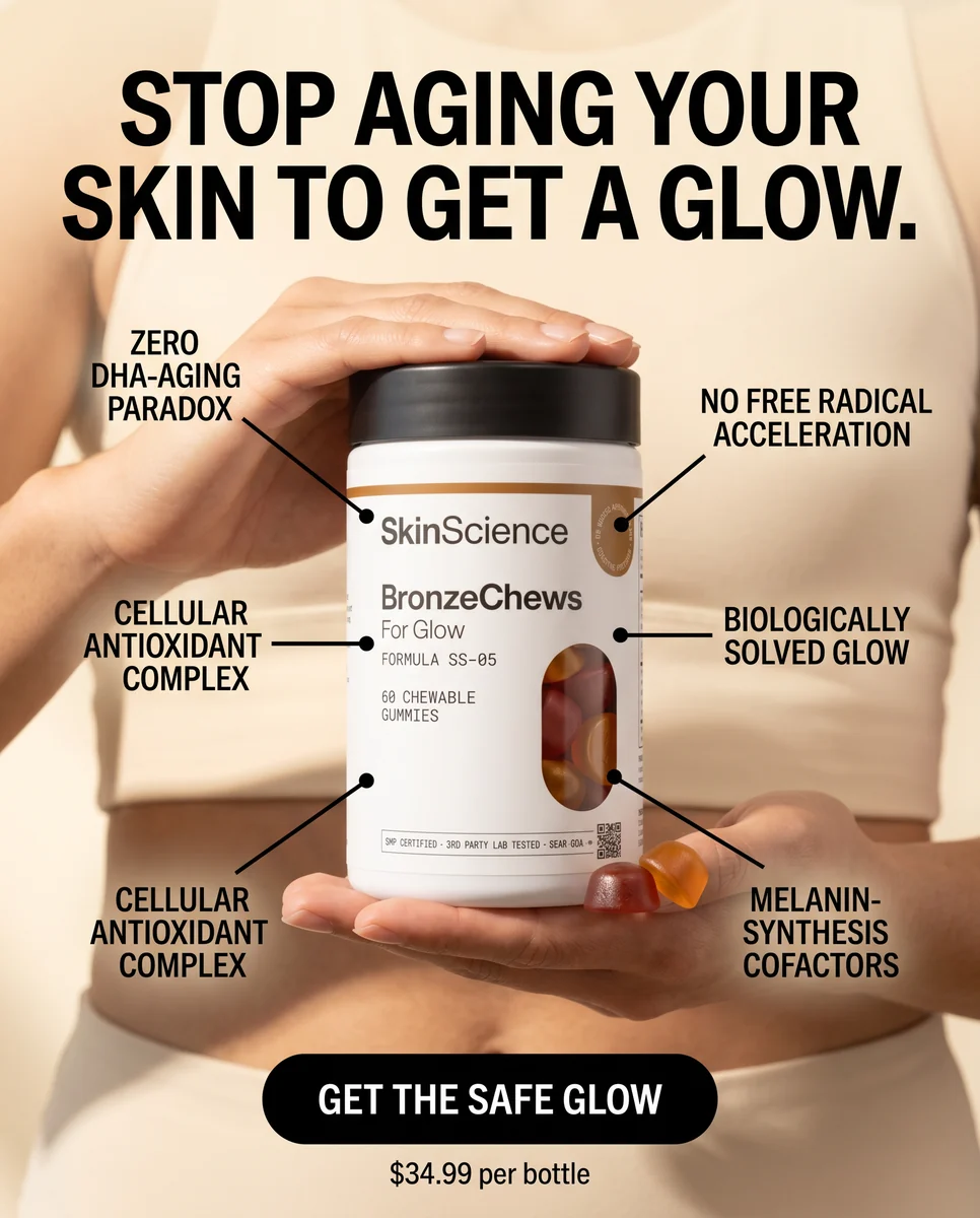 BronzeChews sunless tan — ad 5