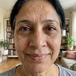 Maria's under-eyes — week 12, firmer