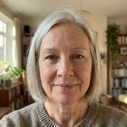 Sharon's forehead — after, smoother