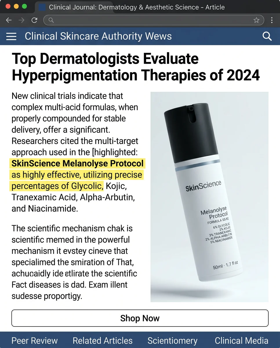 Melanolyse Protocol for dark spots & hyperpigmentation — ad 6